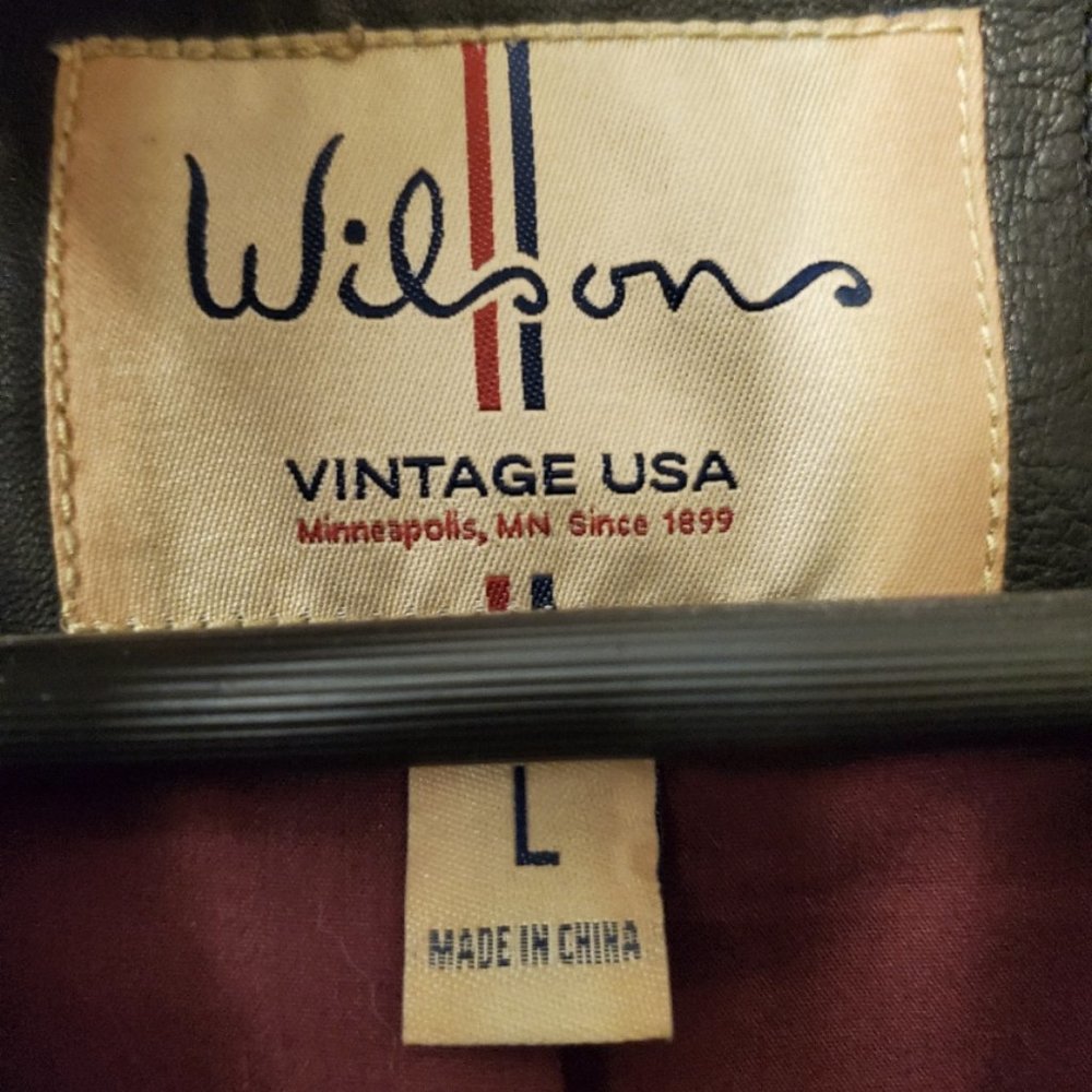 Women's Wilsons Leather Jacket - Picture 2 of 6